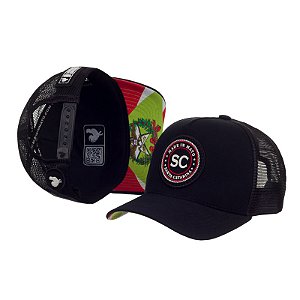 Boné Trucker Made in Mato Estado SC Preto