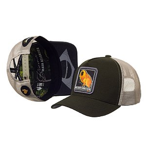 Boné Trucker Made in Mato Bioma Mata Atlântica