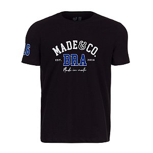 Camiseta Estampada Masculina Made in Mato Preto
