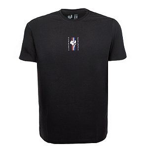 Camiseta Estampada Masculina Made in Mato American Preta