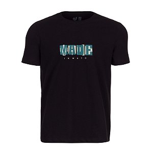 Camiseta Estampada Masculina Made in Mato Preta