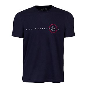 Camiseta Estampada Masculina Made in Mato Rooster Farm Marinho
