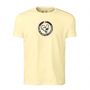 Camiseta Estampada Masculina Amarela Circle Company