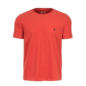 Camiseta Masculina Básica Made in Mato Laranja