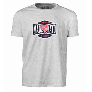 Camiseta Estampada Masculina Made in Mato Mescla Farm Brand