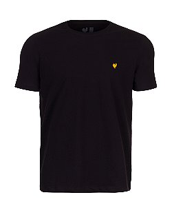 Camiseta Básica Masculina Made in Mato Preta