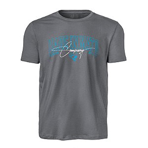 Camiseta Estampada Masculina Company Rúbrica Mescla