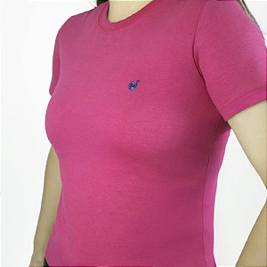 Camiseta Básica Feminina Made in Mato Rosa