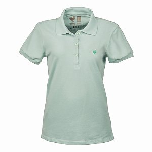Polo Feminina Made in Mato Verde Claro
