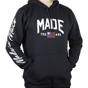 Blusão de Moletom Masculino Made in Mato Preto