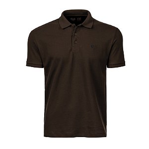 Polo Premium Masculina Made in Mato Marrom