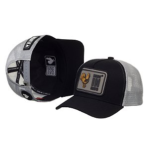 Boné Trucker Made in Mato Emblem Black