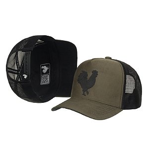 Boné Trucker Made in Mato Icon Musgo