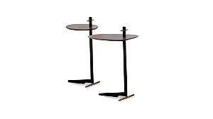 Mesa de Apoio Iker - tampo oval