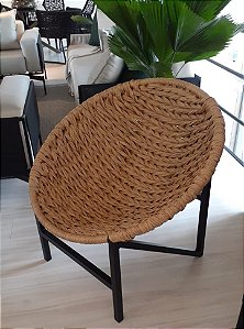 Poltrona em fibra natural  Serena