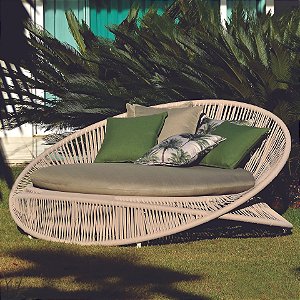 Chaise redonda corda náutica Vercelli