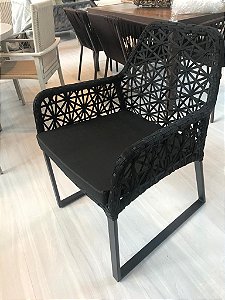 Poltrona em corda náutica slim Ascoli