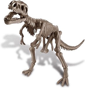 Kit Escavação de Esqueleto Tiranossauro Rex - Escavação de Fósseis e Esqueleto - 4M