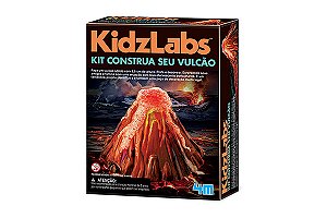 Kit Construa Seu Vulcão  KidzLabs - 4M