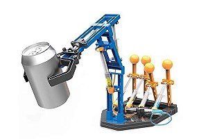 Mega Braço Hidráulico -  Brinquedo Educativo Experimento Científico e Robótica - 4M