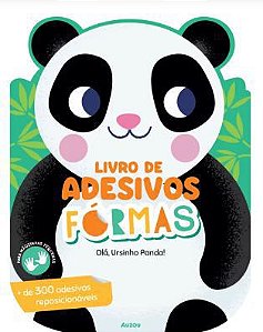 Livro de Adesivos Formas: Olá, Ursinho Panda - Editora Catapulta
