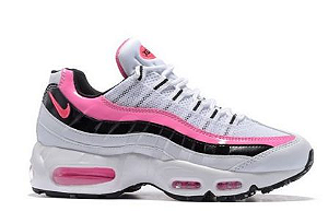 air max 95 branco e rosa