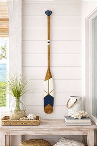 Remo Decorativo Azul Marinho 100 cm Decoração Náutica Praia
