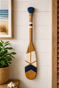Remo Decorativo Azul Marinho 55 cm Decoração Náutica Praia