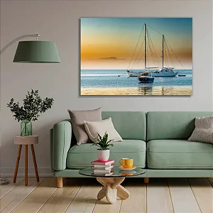 Quadro Tela Decorativa Grande Nascer do Sol - 60cm x 90 cm