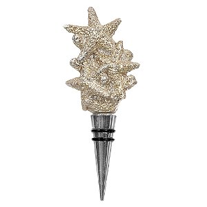 Tampa de Garrafa de Vinho Estrela do Mar Decoração Náutica