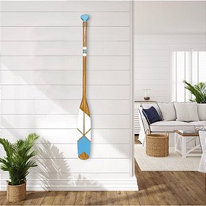 Remo Decorativo Azul Claro  100 cm Decoração Náutica Praia