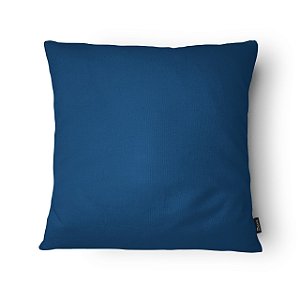 Almofada Lisa Azul 45x45 cm
