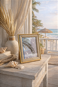 Porta Retrato com Linho Grande