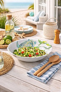 Saladeira Tartaruga 35 cm em Melamina