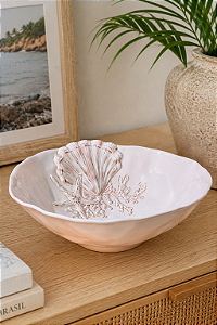 Saladeira Náutica Branca em Melamina 3x23,5x23,5 cm