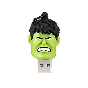 Pendrive Multilaser Marvel Vingadores Hulk 8gb Pd082