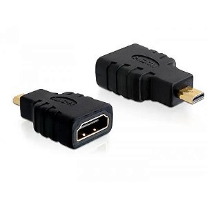 Adaptador Micro Hdmi Femea Para Hdmi Macho - Adaptador Micro Hdmi