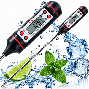 Termometro Digital Culinario Tipo Espeto Alimentos Cozinha