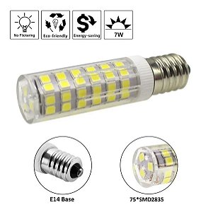 Lampada De Led Halopim E14 7w Para Lustres Geladeira