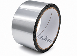 Kit 5 Fitas Aluminizada Alumínio 48mm X 45m Para Uso Geral