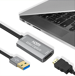 Placa Captura De Vídeo Hd 1080p 60fps Hdmi Para Usb 3.0
