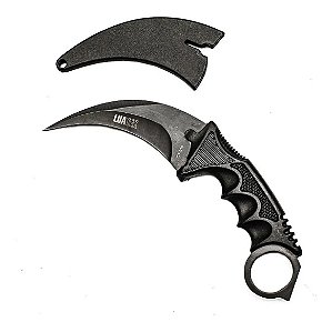 Faca Karambit CS Go 18cm Tática MGJD C/ Bainha Resistente