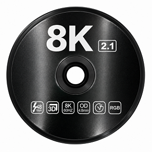 Cabo Hdmi Fibra Óptica 2.1 60hz 3d 48gbps 70 Metros 8k