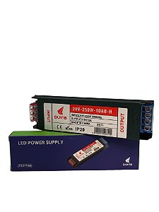 Fonte Slim Chaveada 24v 10a 240w 50/60hz Fita Led Som