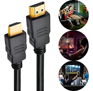 Cabo Hdmi Ultra 3 Metros S/ Filtro Gamer Televisao Monitor