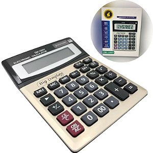 Calculadora Eletrônica De Mesa Escritório 12 Dígitos