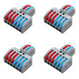 5 Conector Emenda Isolante Derivação Sem Solda 2x6 Vias
