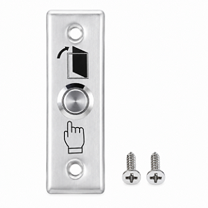 Botão De Acesso Abrir Porta Liberação Inox Botoeira