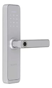 Fechadura Digital Biométrica Wi-fi Smart De4000b Elsys Prata