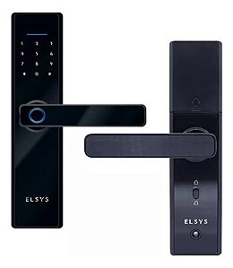 Elsys Esfde2000b Preto Fechadura Digital De Embutir